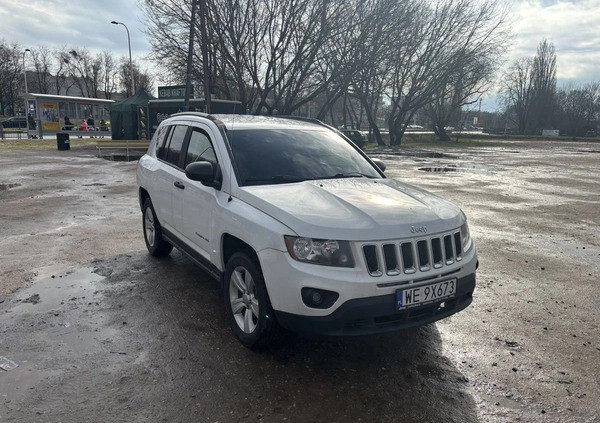 Jeep Compass cena 34900 przebieg: 150000, rok produkcji 2015 z Warszawa małe 79